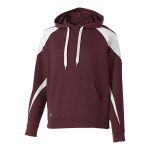 Maroon Holloway Prospect Hoodie, front view