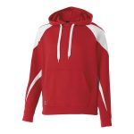 Scarlet/White Holloway Prospect Hoodie, front view