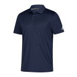 Navy adidas Grind Polo, Front View