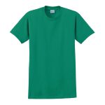Kelly Solid Color Cotton Tee, Front View