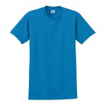 Sapphire Solid Color Cotton Tee, Front View