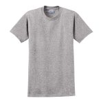 878105 sport grey solid color cotton tee