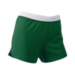 Dark Green Authentic Soffe Shorts, Front View