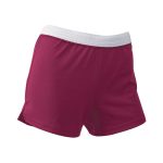 Maroon Authentic Soffe Shorts, Front View
