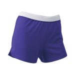 Purple Authentic Soffe Shorts, Front View
