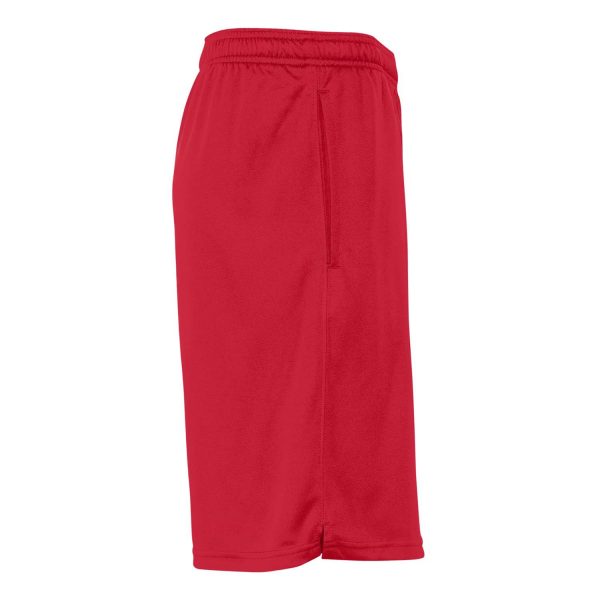 red Champion Core Pocket Short, side view