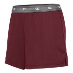 Maroon Champion Essential Short, Front View