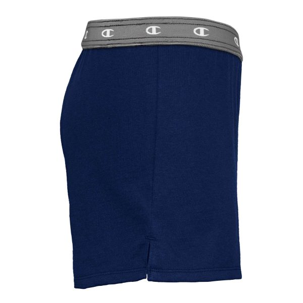 navy Champion Essential Short, side view