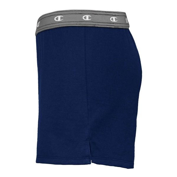 navy Champion Essential Short, side view