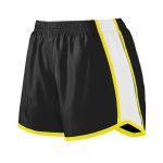 878256 black power yellow augusta pulse team shorts