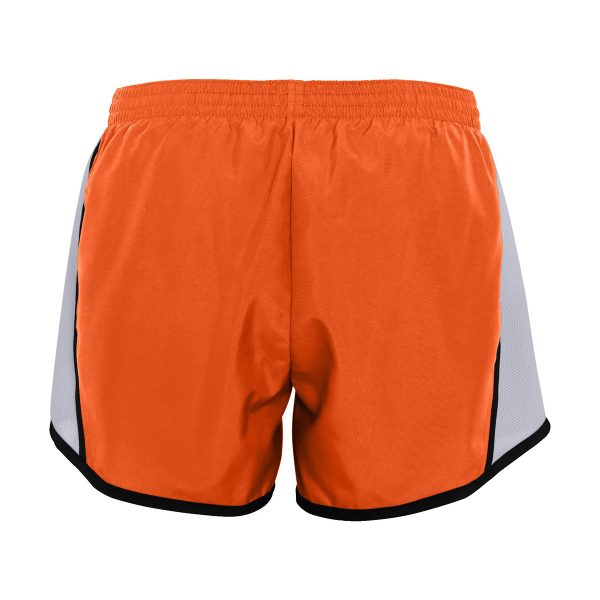 Orange Augusta Pulse Team Shorts, Back View