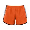 Orange Augusta Pulse Team Shorts, Front View