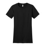 878371 black concert tee solid color