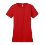 878371 new red concert tee solid color