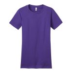 Purple Solid Concert Tee, Front View