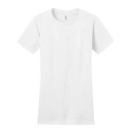 878371 white concert tee solid color