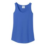 Royal Fitted Tank Solid Color, Front View