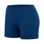 Navy High Five Knock Out Shorts, Front View