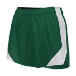 Dark Green Holloway Olympus Team Shorts, Front View