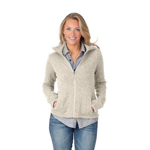 879493_3 charles river heathered fleece jacket