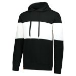 Black Heather/White Holloway All-American Hoodie, front view