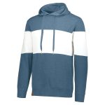 Storm Heather/White Holloway All-American Hoodie, front view