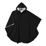 Black Charles River Pacific Poncho, Front View