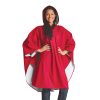 ジャケット・アウター OHGA RIVER PONCHO VOITED All-Weather & Multipurpose Packable Poncho - Graphite