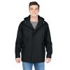Male Model wearing the Charles River Logan Jacket, front view