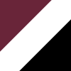 maroon-white-black