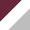 maroon-white-silver