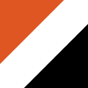orange-white-black